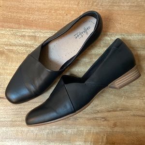 Collection  by Clarks Women's Juliet Palm Leather Shoes/ Loafers